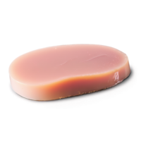 Raw goose liver pale pink hue smooth surface shot from above Food and culinary concept png