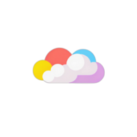 colore nube cielo png