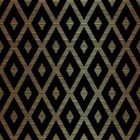 Geometric Rhombus Pattern Background in Gold and Black Color vector