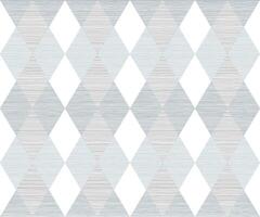 Abstract Silver and White Rhombus Geometric Seamless Pattern Background vector