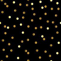 Elegant Festive Gold Dot Pattern Design Background vector