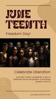 Juneteenth Instagram Story template