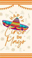 Cinco De Mayo Instragram Story template