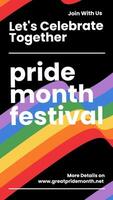 Pride Festival Instagram Story template