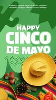 Celebrate Cinco De Mayo Day Instagram Story Template