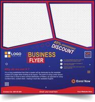 Social Media Banner Design vector