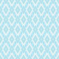 Nice Blue Seamless Pattern with Abstract Rhombus Shapes vector