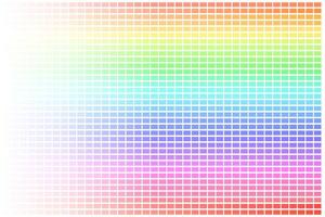 Pastel Color Palette with Every Hue Light to Dark vector