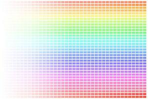 Pastel Color Palette with Every Hue Light to Dark vector