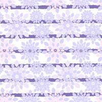 Floral Striped Modern Repeat Pattern Background vector