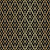 Elegant Gold Rhombus Seamless Pattern Design Background vector
