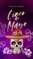 cinco de mayo for social media story  template