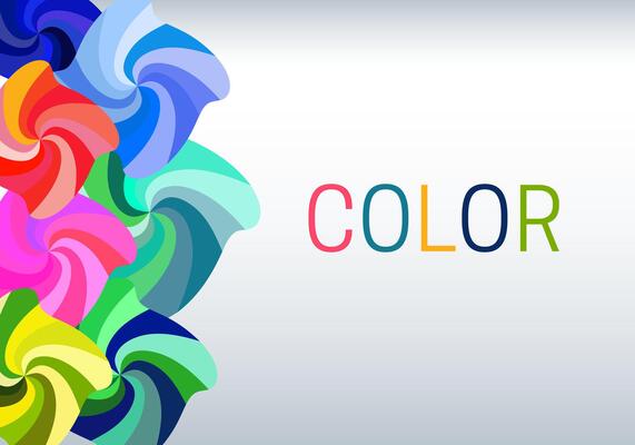 Color Banner Background Illustration