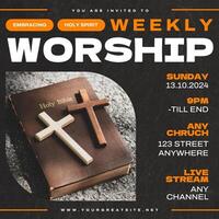 Weekly Worship template