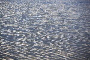 Sea surface aerial view, texture from bird's eye view. Photo of blue waves and water surface texture. Blue sea background. Horizontal