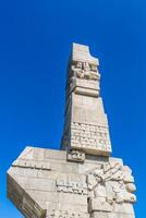 Westerplatte. Monument commemorating first battle of Second World War and Polish Defense War photo