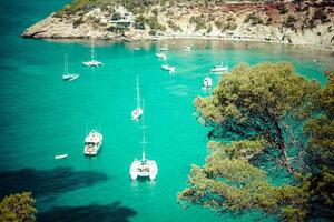 cala d'hort, ibiza España foto