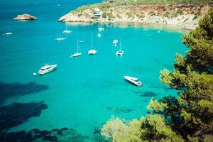 cala d'hort, ibiza España foto