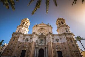 catedral en Cádiz, del Sur España foto