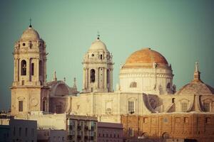 catedral en Cádiz, del Sur España foto