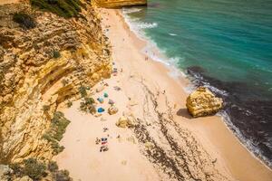 Praia da Marinha - Beautiful Beach Marinha in Algarve, Portugal photo