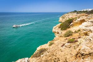 Praia da Marinha - Beautiful Beach Marinha in Algarve, Portugal photo