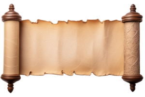 oud papier scroll png