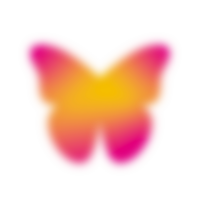 butterfly Gradient blur. png