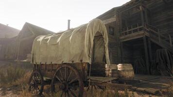 histórico salvaje Oeste pueblo abierto aire museo foto