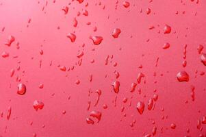 Background - raindrops on the metal surface of a modern car 5 photo