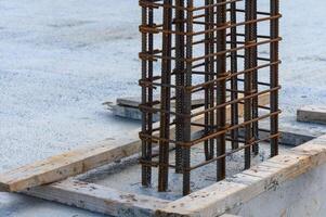 reinforcement at a construction site for concreting 4 photo