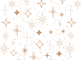 Mistical seamless pattern with magical element. png