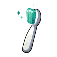 les dents brosse isolé png