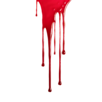 Disturbing Cutouts of Blood Drips png