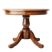 Clásico de madera mesa siluetas png