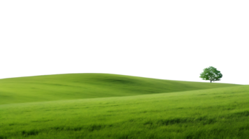 Tranquil Cutouts of Verdant Hills Landscape png