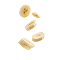 capriccioso Banana fetta sagome nel volo png