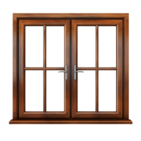 Vintage Cutouts of Traditional Wooden Windows png