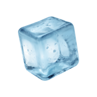 glacial torbellino hielo cubo siluetas flotante png