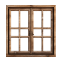 traditioneel houten venster kader silhouetten png