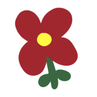 süß Blumen Design zum Drucken, Symbol, Symbole und mehr. png