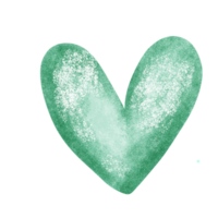 Cute hearts icon design. png