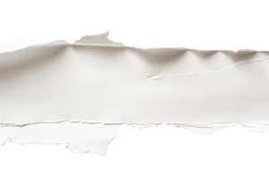 froissé papier feuille isolé sur transparent Contexte png