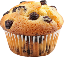 gyllene brun muffin i papper kopp png