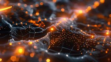 une détaillé diagramme mettant en valeur le complexe architecture de une neuroinspiré l'informatique système avec plusieurs couches et Connexions similaire à le cerveau. video