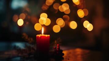 The flickering candlelight cast a romantic and dreamy glow over the workshop inspiring creativity and artistic expressions. video