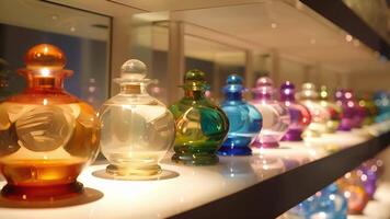 A collection of designer perfumes from around the world showcasing the global appeal and diversity of scents in the collection video