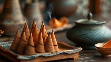 A bundle of premium Japanese incense cones made with rare and exotic ingredients to bring a touch of elegance and tranquility to your space video