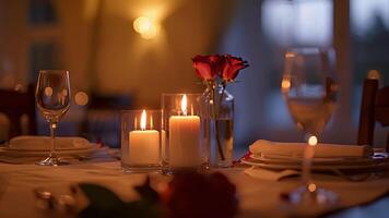 final tu día con un romántico alumbrado por velas cena en el cama y desayunos íntimo y elegante comida habitación creando un verdaderamente lujoso y inolvidable experiencia video