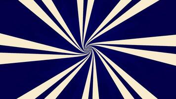 Optical illusion art animation of psychedelic lines twisting in a spiral. Design. Concept of introduction to hypnosis. video